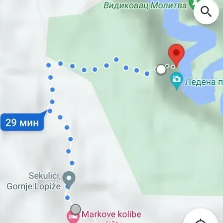 דירה Markove Kolibe 2, Uvac *